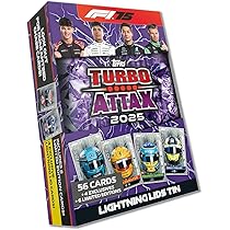 Topps Turbo Attax Formula 1 2025 - Random Mega Tin - Contains 66